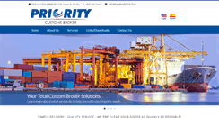 Desktop Screenshot of prioritycb.com