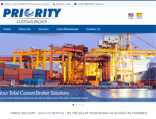 Tablet Screenshot of prioritycb.com